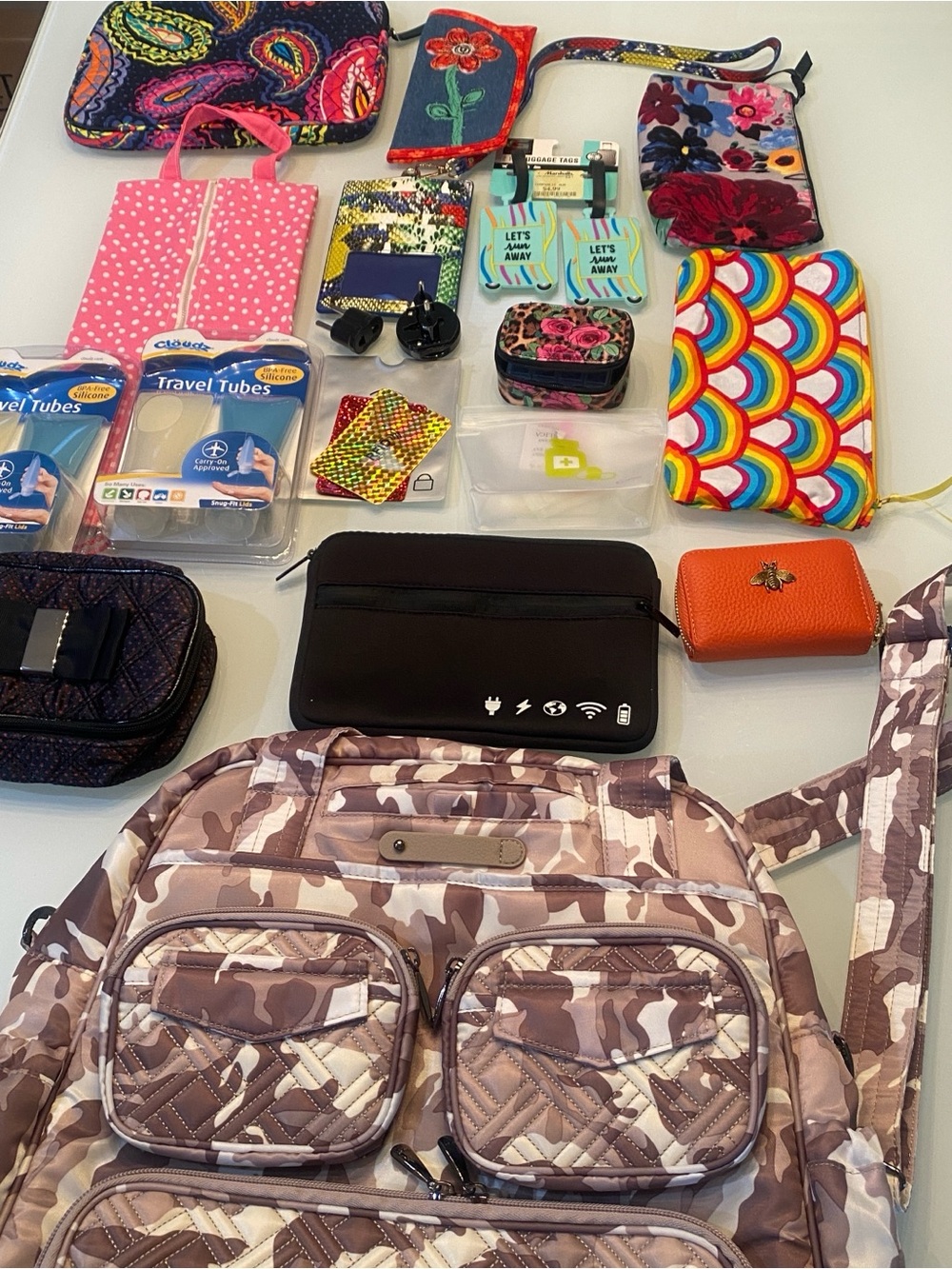 Lug Camo Travel Bundle - Vera Bradley, WHBM & Accessories Set